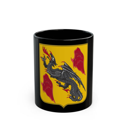 81 Airborne Antiaircraft Artillery Battalion 2 (U.S. Army) Black Coffee Mug-11oz-The Sticker Space