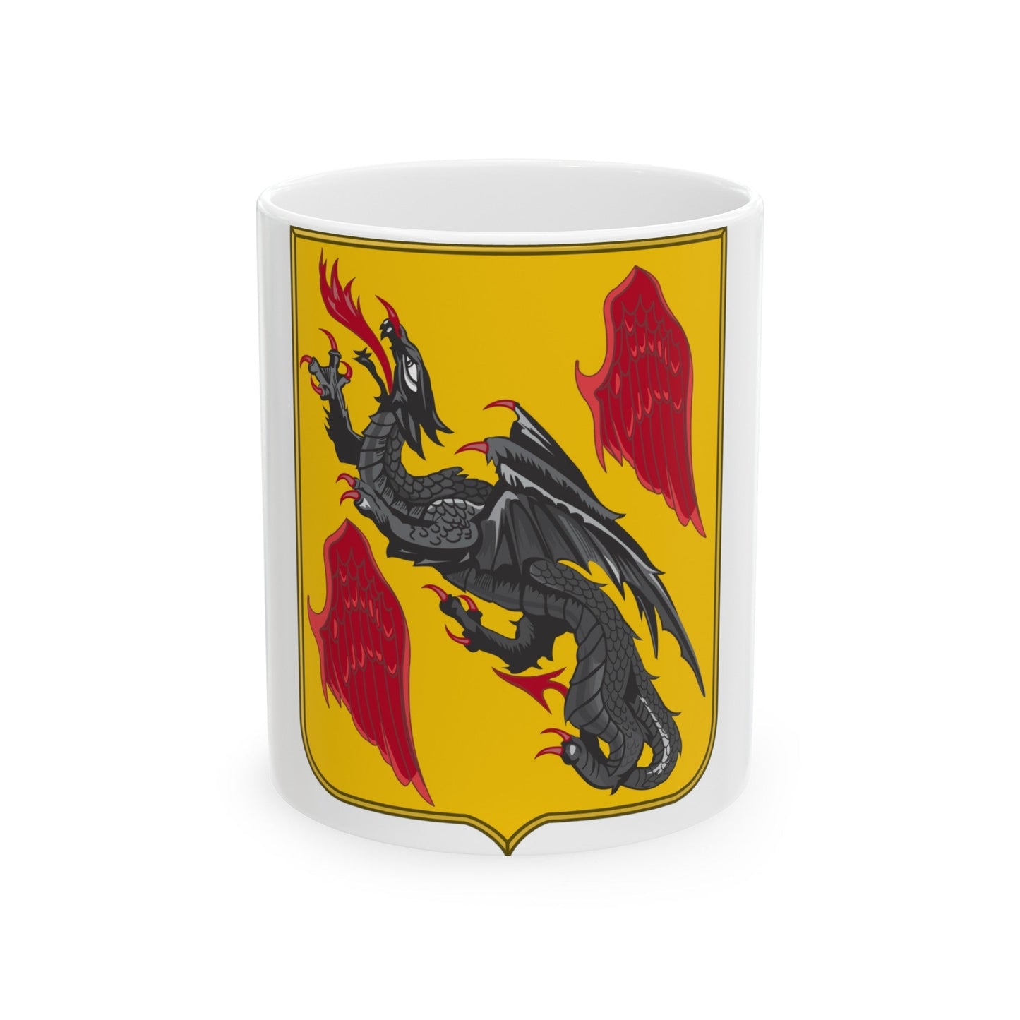 81 Airborne Antiaircraft Artillery Battalion 2 (U.S. Army) White Coffee Mug-11oz-The Sticker Space