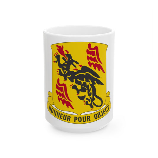 81 Airborne Antiaircraft Artillery Battalion (U.S. Army) White Coffee Mug-15oz-The Sticker Space