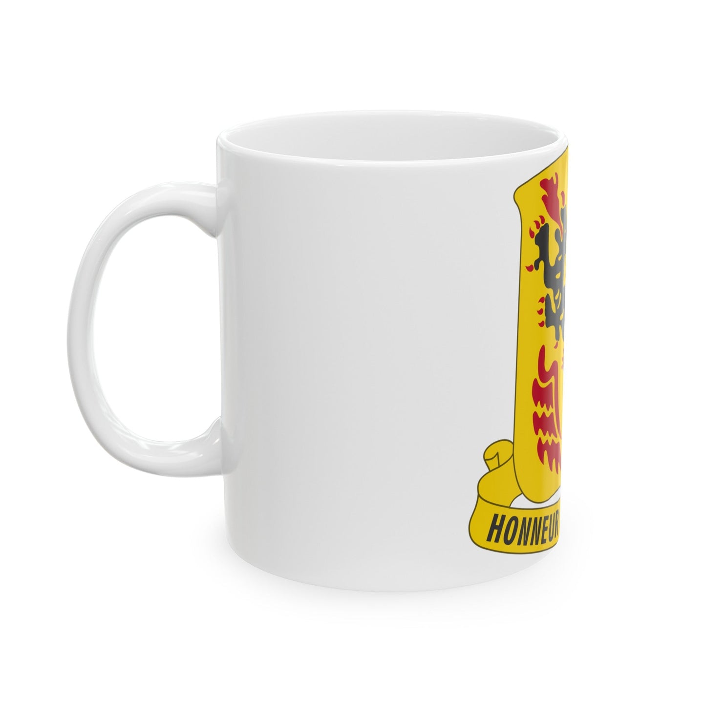 81 Airborne Antiaircraft Artillery Battalion (U.S. Army) White Coffee Mug-The Sticker Space