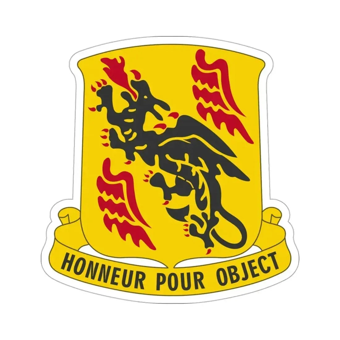 81 Airborne Antiaircraft Artillery Battalion (U.S. Army) STICKER Vinyl Die-Cut Decal 3 Inch - The Sticker Space