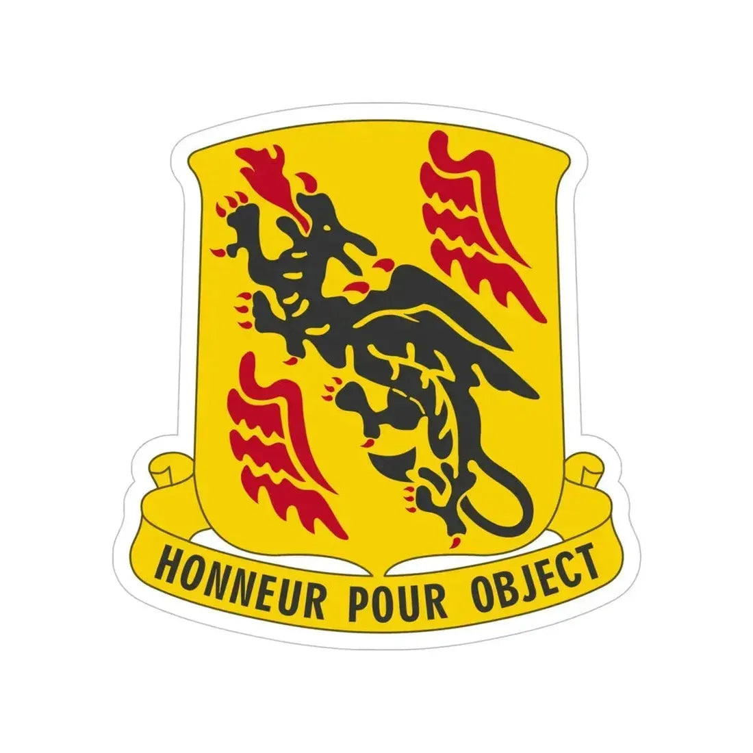 81 Airborne Antiaircraft Artillery Battalion (U.S. Army) Transparent STICKER Die-Cut Vinyl Decal - The Sticker Space