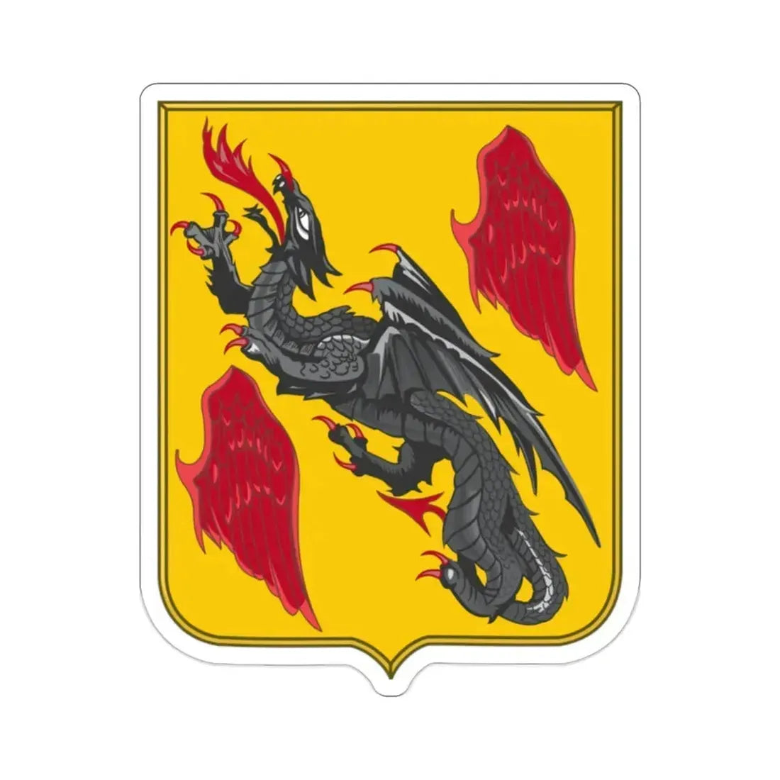 81 Airborne Antiaircraft Artillery Battalion v2 (U.S. Army) STICKER Vinyl Die-Cut Decal 2 Inch - The Sticker Space