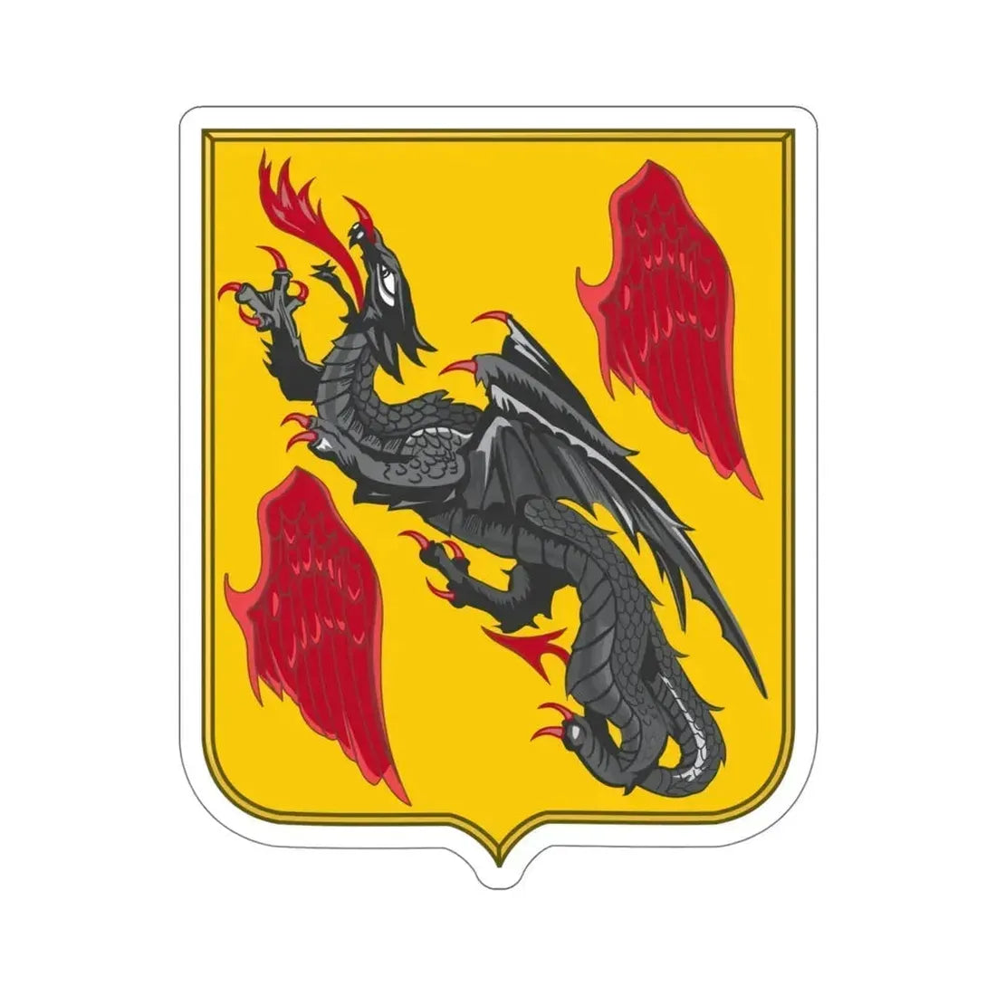 81 Airborne Antiaircraft Artillery Battalion v2 (U.S. Army) STICKER Vinyl Die-Cut Decal 5 Inch - The Sticker Space