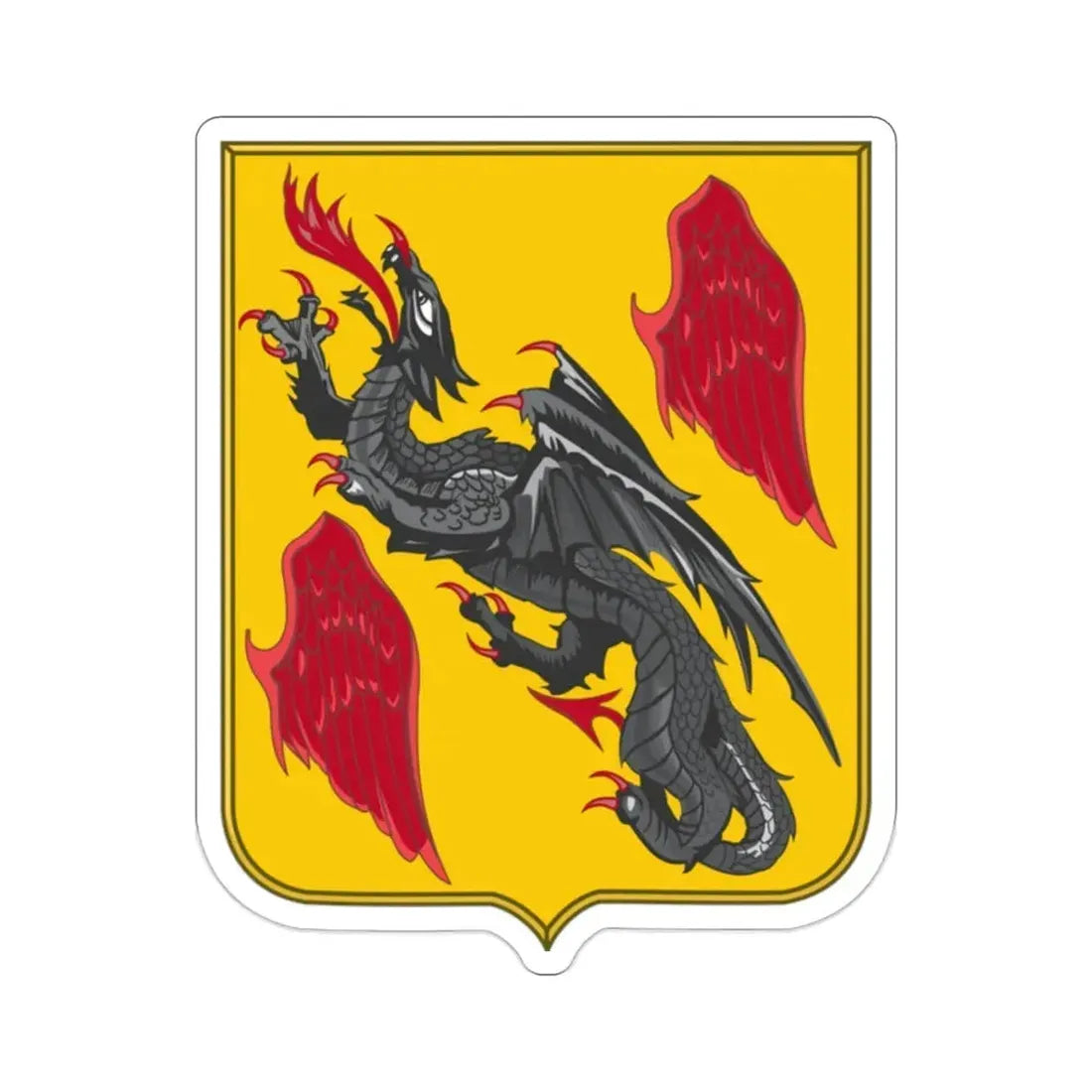 81 Airborne Antiaircraft Artillery Battalion v2 (U.S. Army) STICKER Vinyl Die-Cut Decal - The Sticker Space