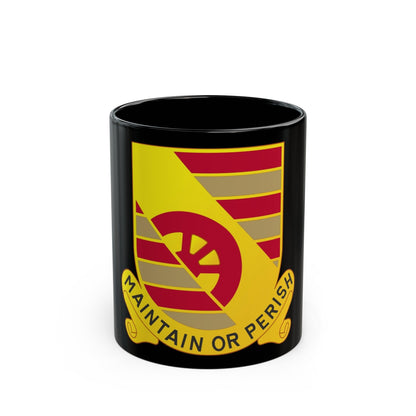 81 Maintenance Battalion (U.S. Army) Black Coffee Mug-11oz-The Sticker Space