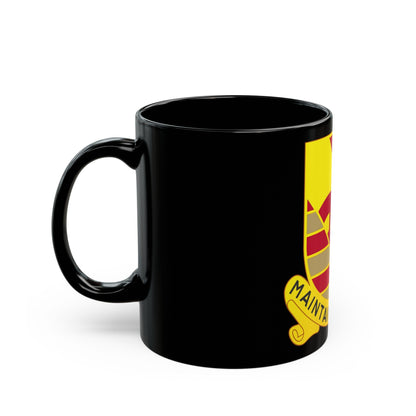 81 Maintenance Battalion (U.S. Army) Black Coffee Mug-The Sticker Space