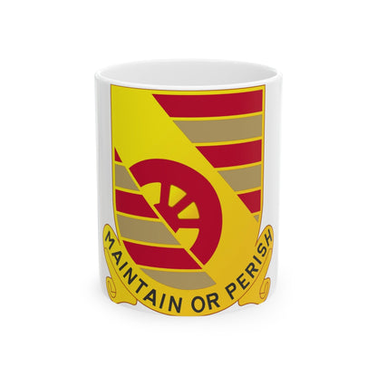 81 Maintenance Battalion (U.S. Army) White Coffee Mug-11oz-The Sticker Space