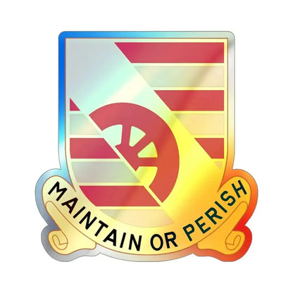 81 Maintenance Battalion (U.S. Army) Holographic STICKER Die-Cut Vinyl Decal - The Sticker Space