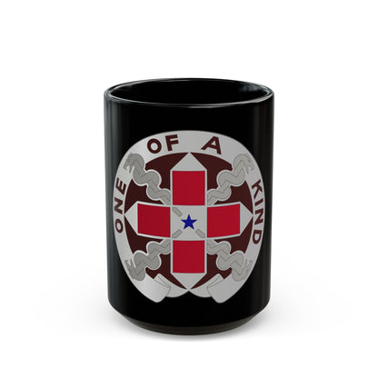 810 Convalescent Center (U.S. Army) Black Coffee Mug-15oz-The Sticker Space