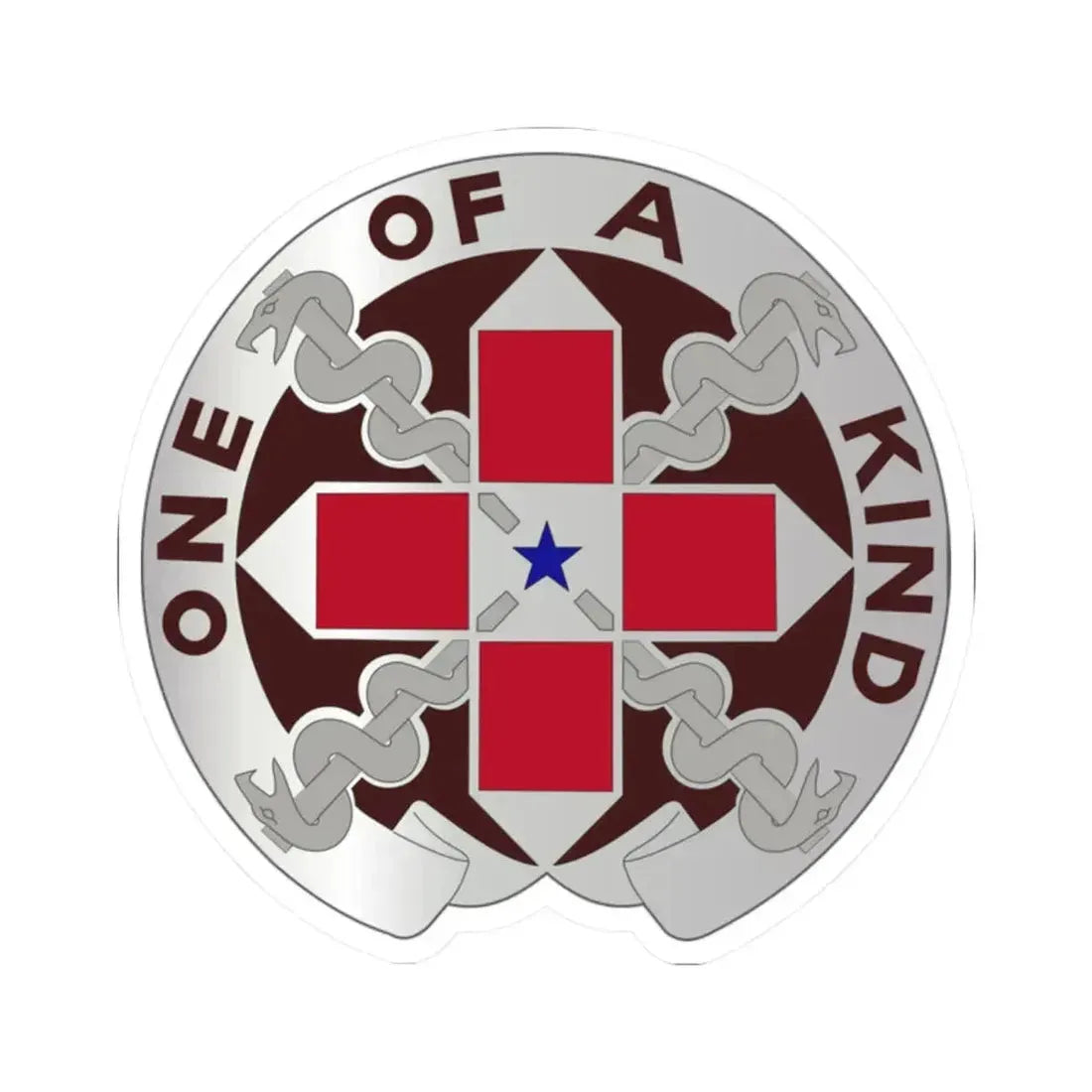 810 Convalescent Center (U.S. Army) STICKER Vinyl Kiss-Cut Decal 2 Inch White - The Sticker Space