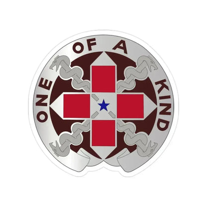 810 Convalescent Center (U.S. Army) Transparent STICKER Die-Cut Vinyl Decal 2 Inch - The Sticker Space