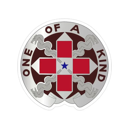 810 Convalescent Center (U.S. Army) Transparent STICKER Die-Cut Vinyl Decal 2 Inch - The Sticker Space