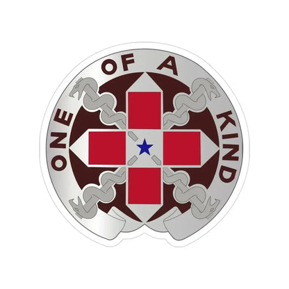 810 Convalescent Center (U.S. Army) Transparent STICKER Die-Cut Vinyl Decal 3 Inch - The Sticker Space