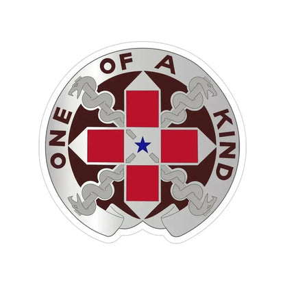 810 Convalescent Center (U.S. Army) Transparent STICKER Die-Cut Vinyl Decal 5 Inch - The Sticker Space