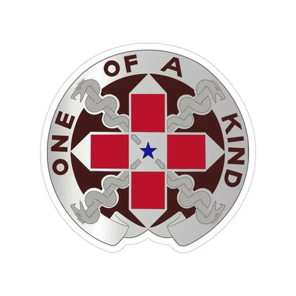 810 Convalescent Center (U.S. Army) Transparent STICKER Die-Cut Vinyl Decal - The Sticker Space