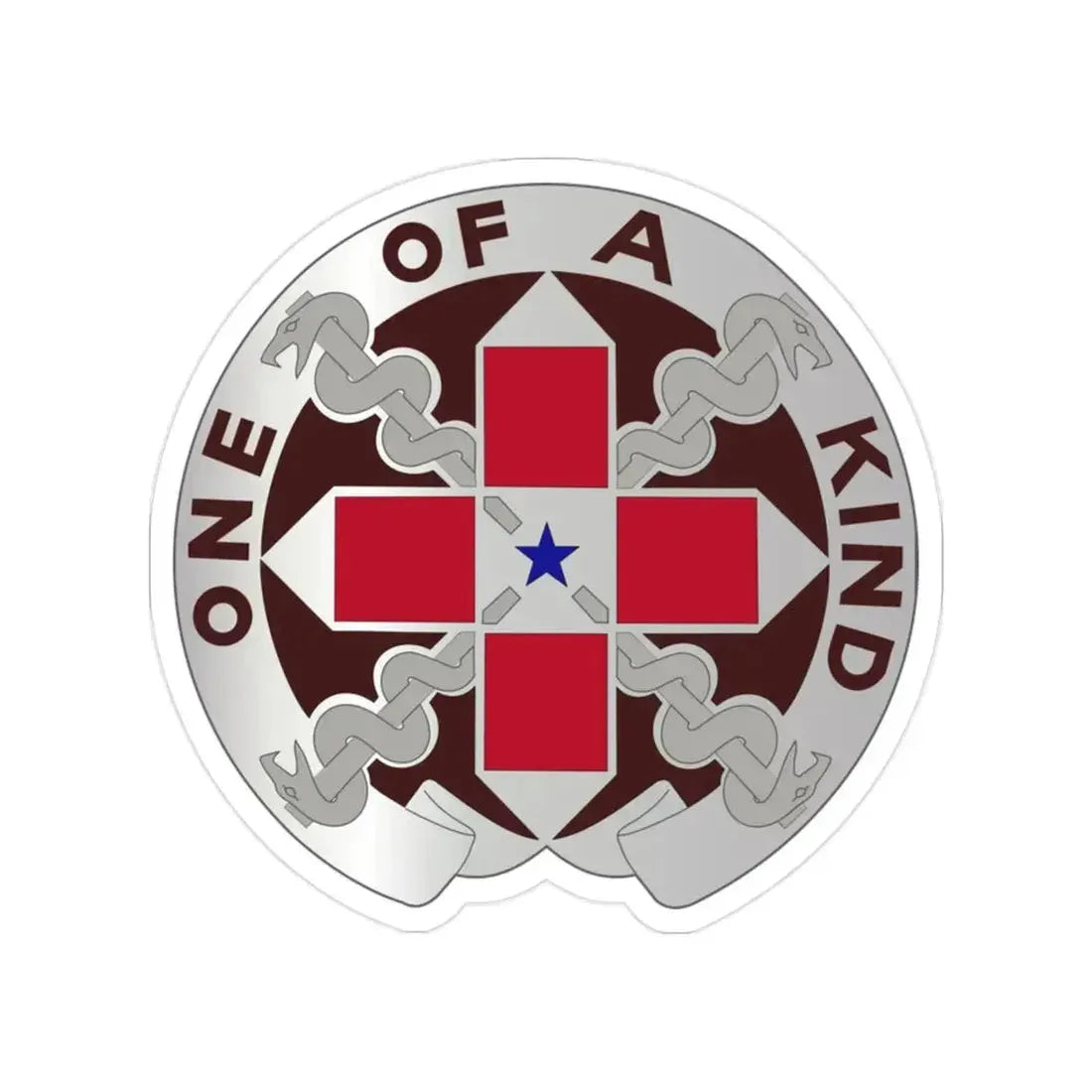 810 Convalescent Center (U.S. Army) Transparent STICKER Die-Cut Vinyl Decal - The Sticker Space