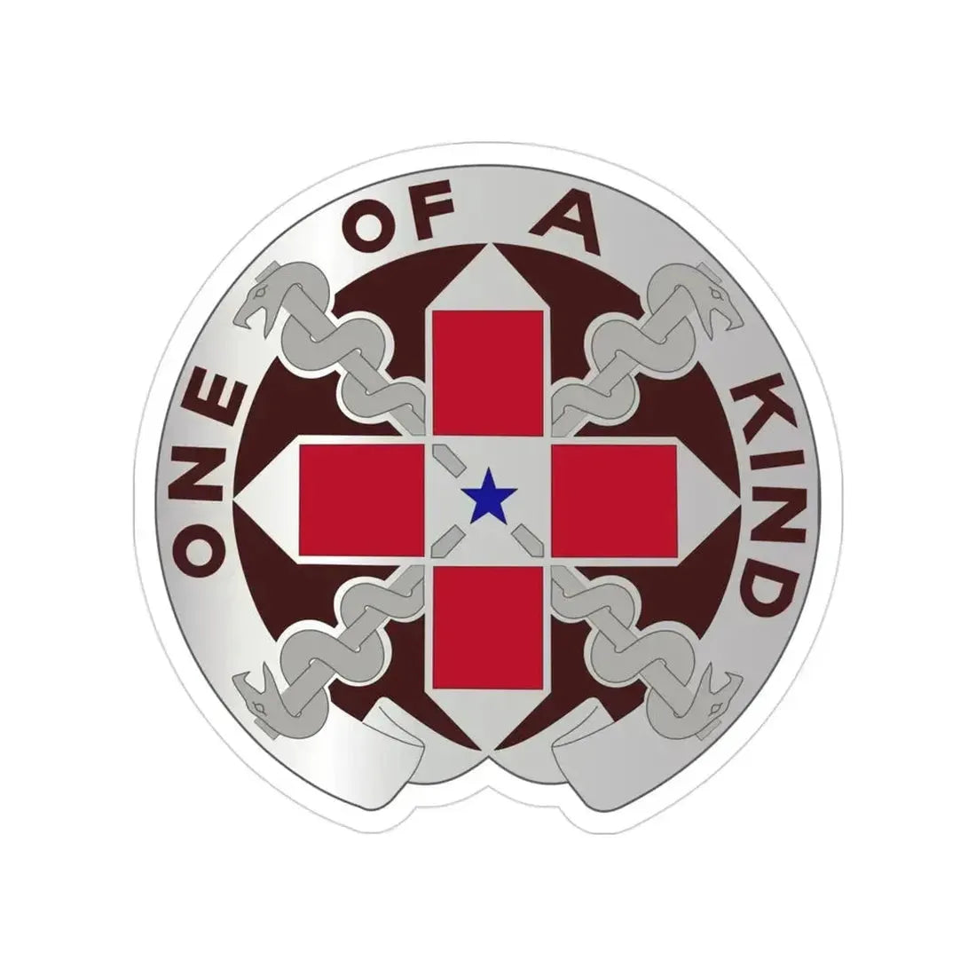 810 Convalescent Center (U.S. Army) Transparent STICKER Die-Cut Vinyl Decal - The Sticker Space