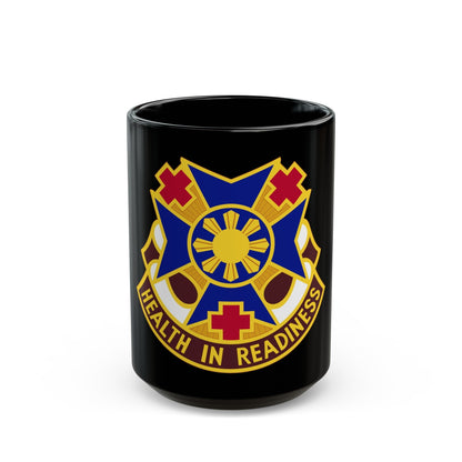 810 Field Hospital (U.S. Army) Black Coffee Mug-15oz-The Sticker Space