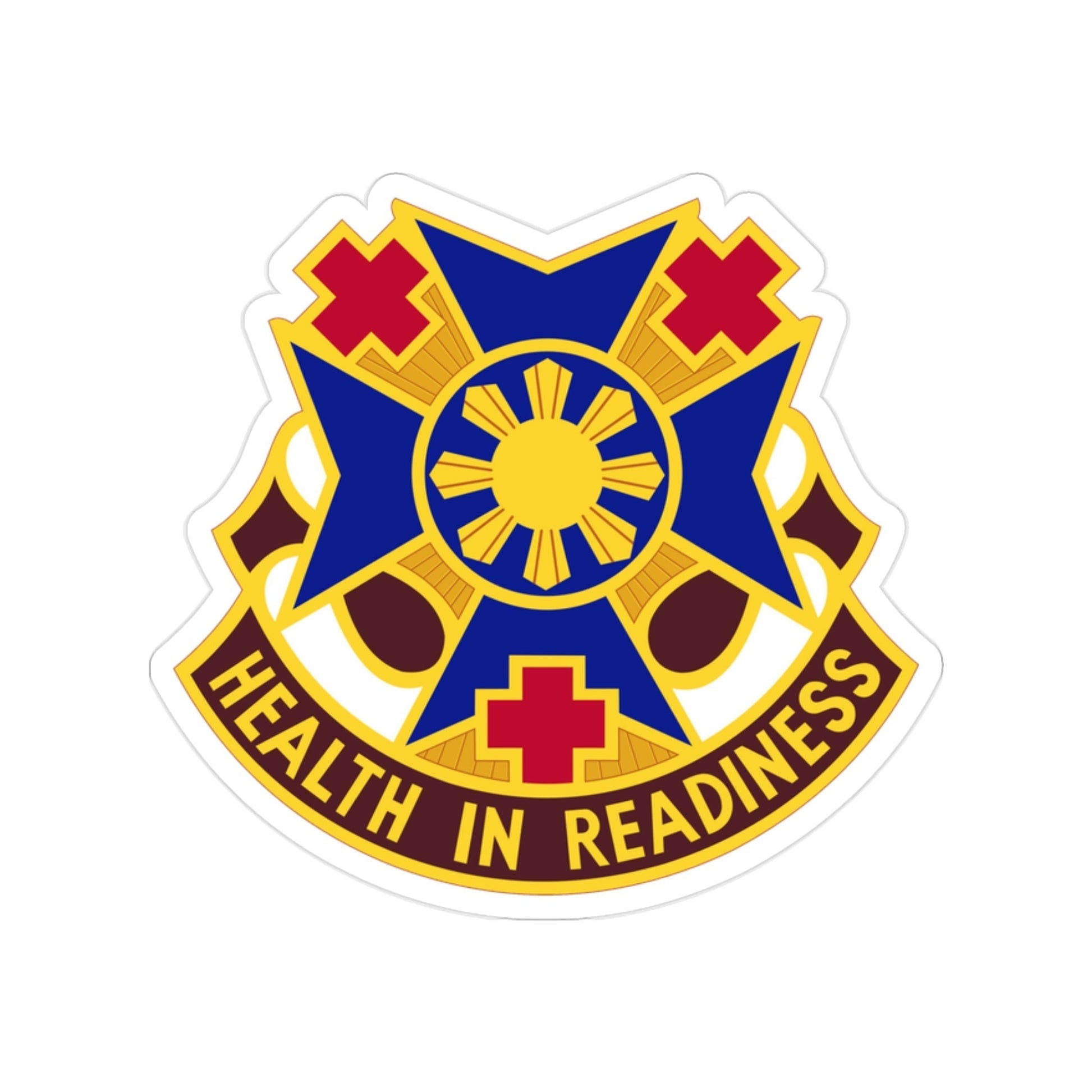 810 Field Hospital (U.S. Army) Transparent STICKER Die-Cut Vinyl Decal-2 Inch-The Sticker Space