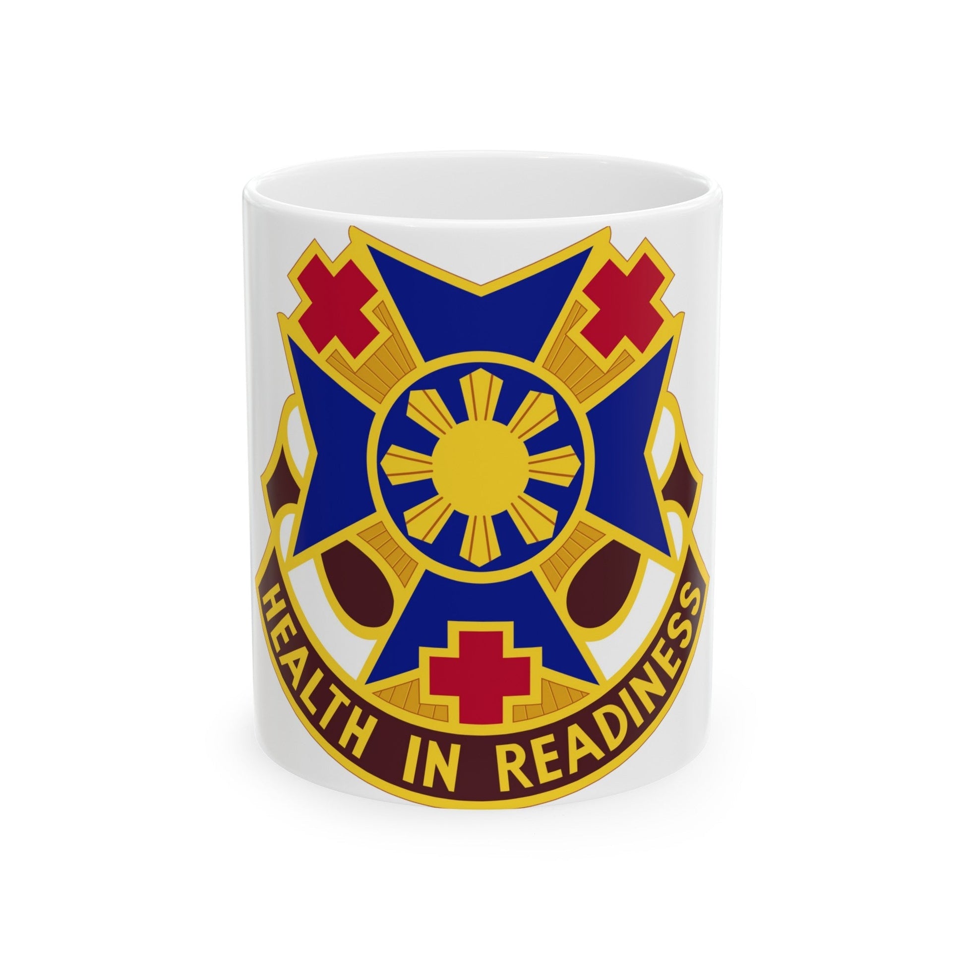 810 Field Hospital (U.S. Army) White Coffee Mug-11oz-The Sticker Space