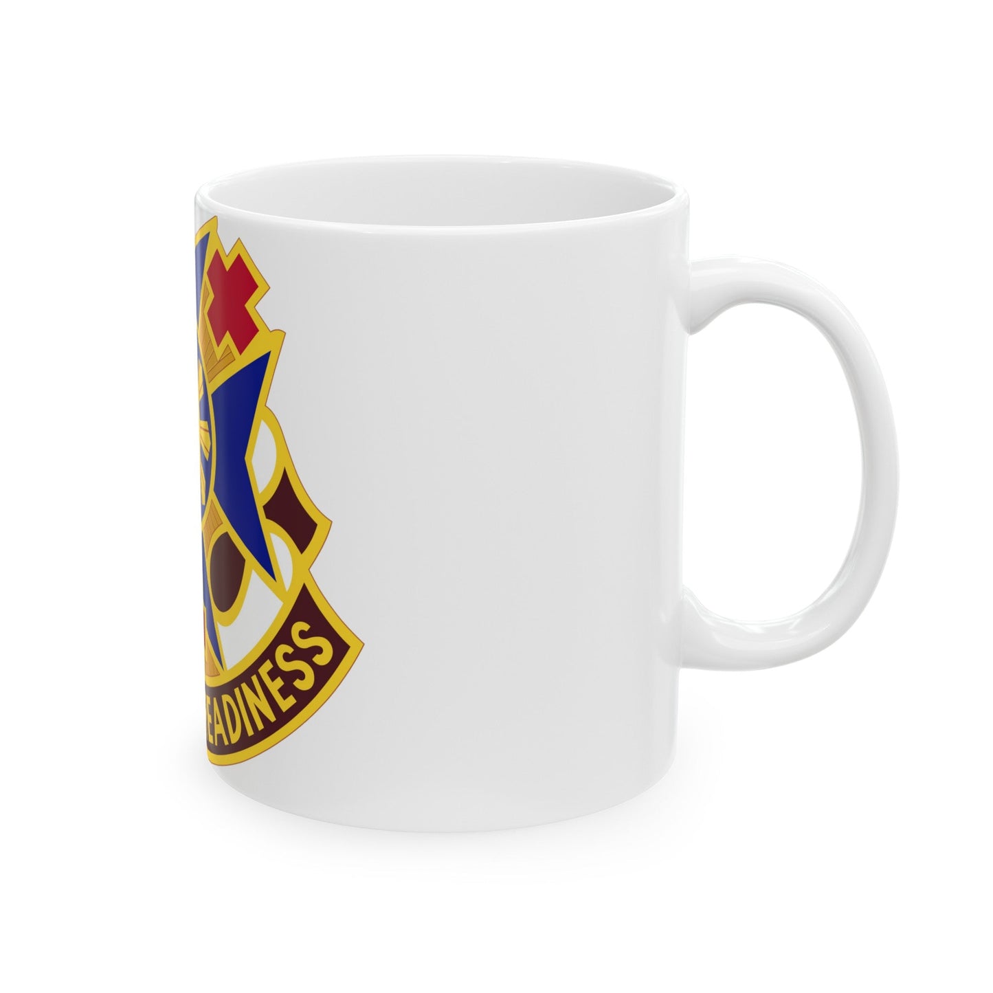 810 Field Hospital (U.S. Army) White Coffee Mug-The Sticker Space