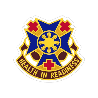 810 Field Hospital (U.S. Army) Transparent STICKER Die-Cut Vinyl Decal 6 Inch - The Sticker Space