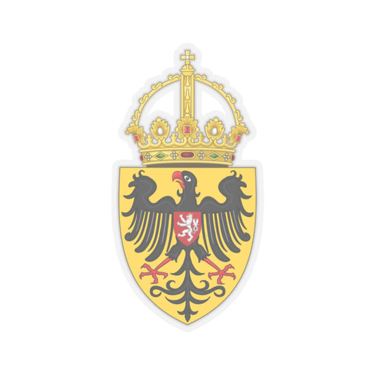 Coat of arms of Charles IV, Holy Roman Emperor - STICKER Vinyl Kiss-Cut Decal