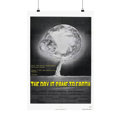 THE DAY IT CAME TO EARTH (2) 1977 - Paper Movie Poster-16″ x 24″-The Sticker Space