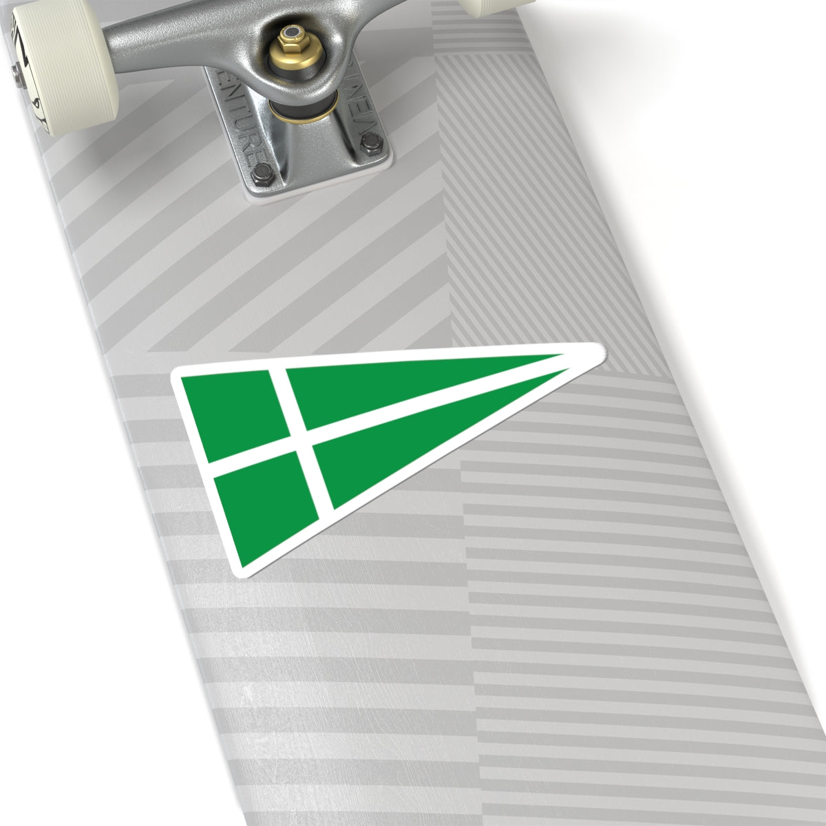 Burgee of BS-Fuzfo Sailing Club (Hungary) STICKER Vinyl Kiss-Cut Decal