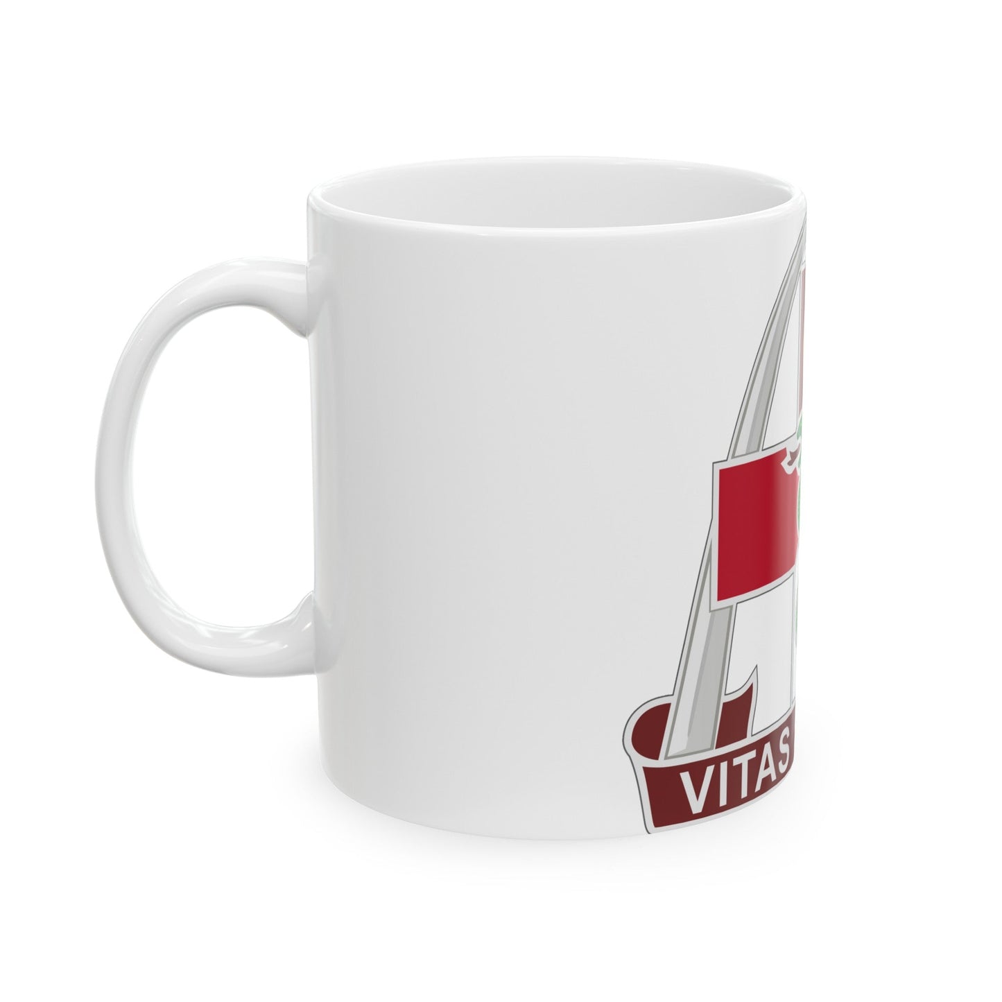 811th Hospital Center (U.S. Army) White Coffee Mug-The Sticker Space