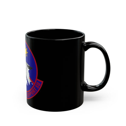 811th Operations Support Squadron (U.S. Air Force) Black Coffee Mug-The Sticker Space