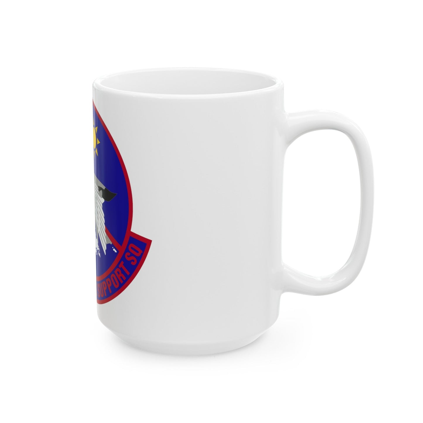 811th Operations Support Squadron (U.S. Air Force) White Coffee Mug-The Sticker Space