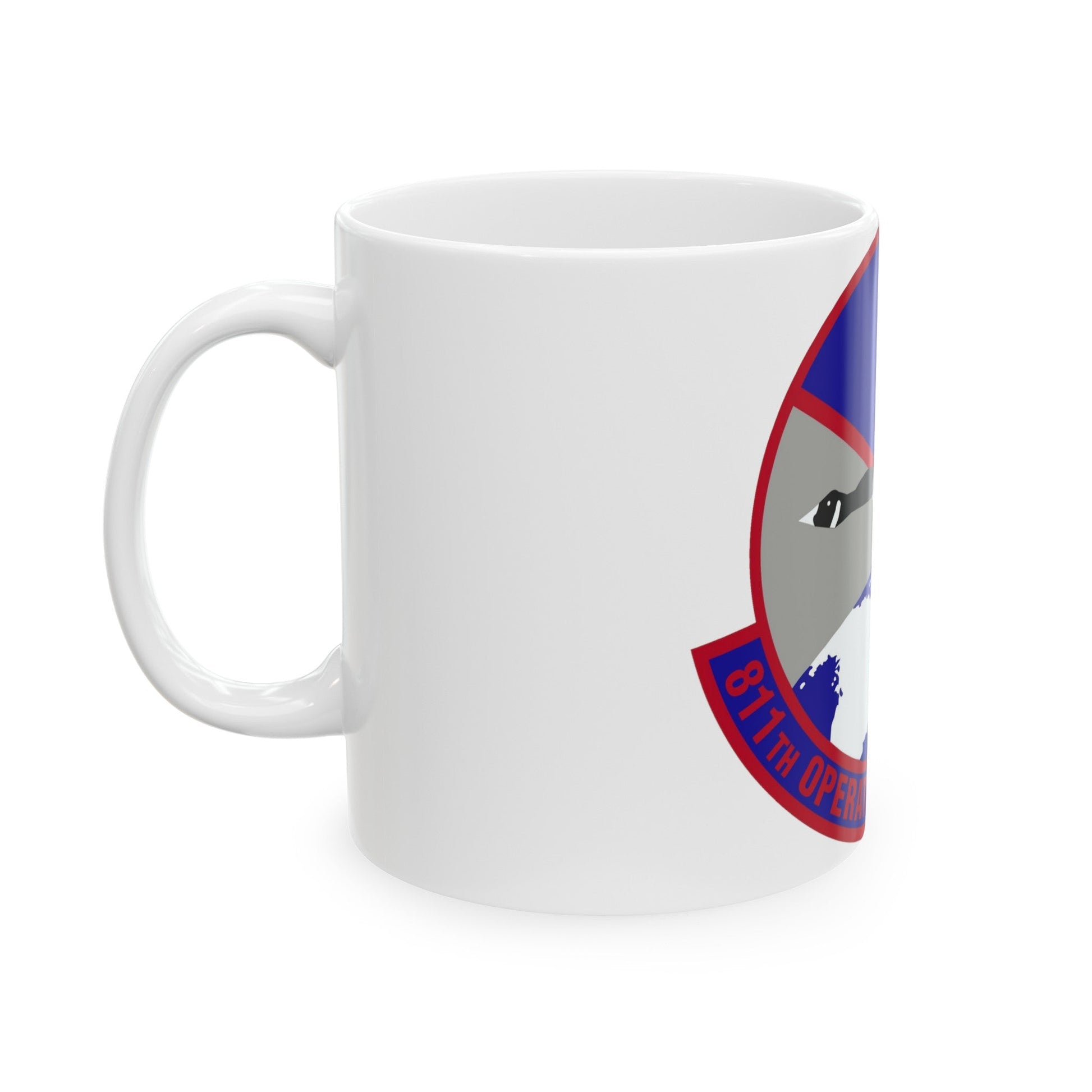 811th Operations Support Squadron (U.S. Air Force) White Coffee Mug-The Sticker Space