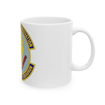 812 Test and Support Squadron AFMC (U.S. Air Force) White Coffee Mug-The Sticker Space