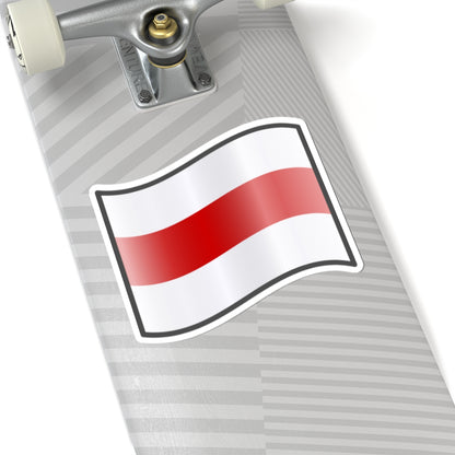 Nuvola Belarus flag 1991 (Belarus) STICKER Vinyl Kiss-Cut Decal