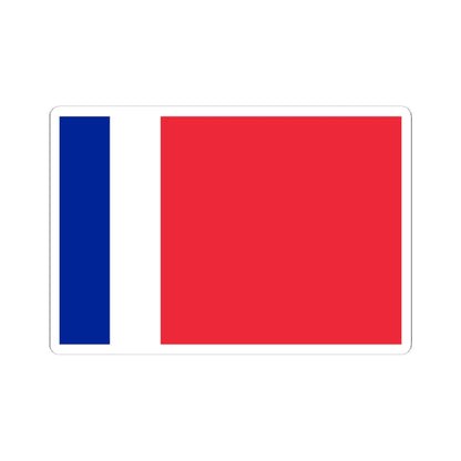 Flag of Communist France (France) STICKER Vinyl Kiss-Cut Decal