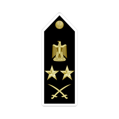 EgyptianNavyInsignia Admiral shoulderboard (Egypt) (Military Rank) STICKER Vinyl Kiss-Cut Decal