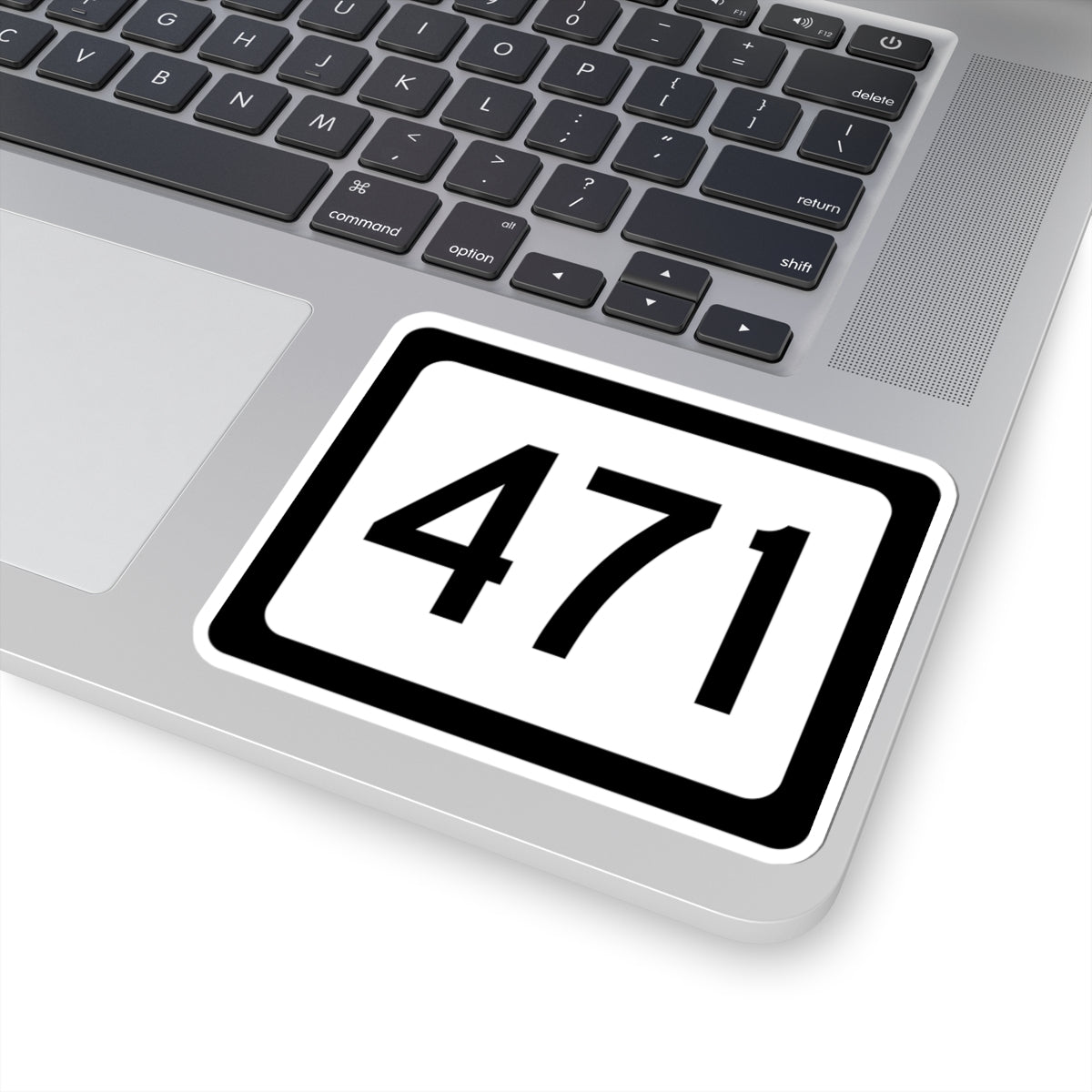 WV-471 (Virginia) (Road Sign) STICKER Vinyl Kiss-Cut Decal