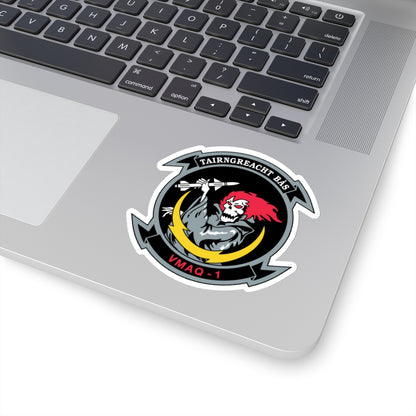 VMAQ 1 Marine Tactical Electronic Warfare Squadron 1 (USMC) STICKER Vinyl Kiss-Cut Decal