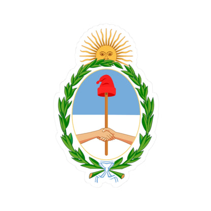 Coat of Arms Coat of arms of Argentina Argentina - STICKER Vinyl Kiss-Cut Decal