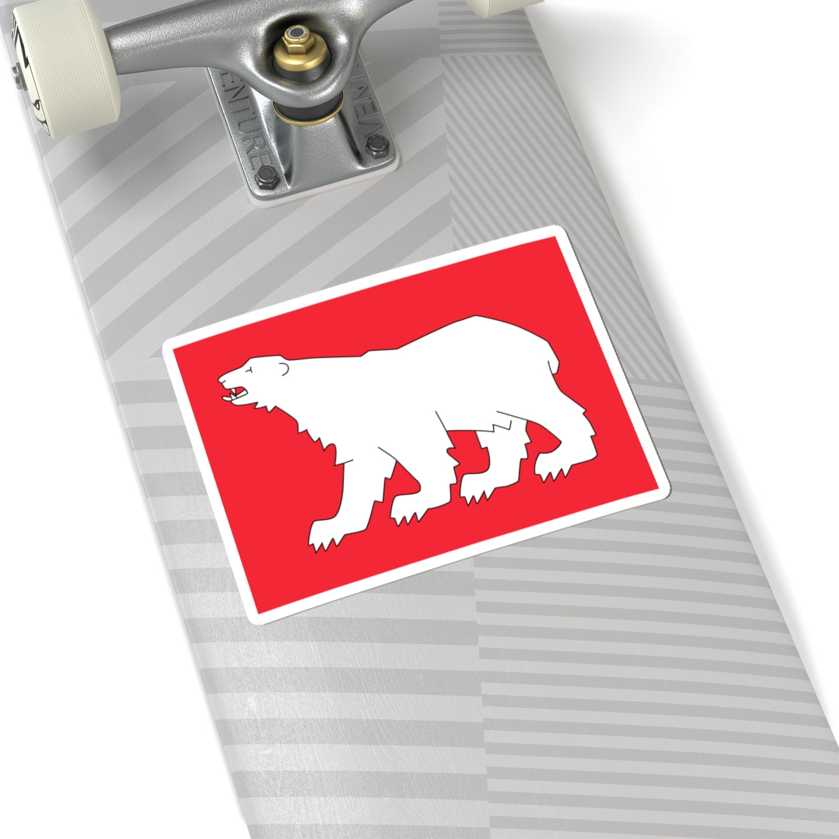 Flag of Hammerfest (Norway) STICKER Vinyl Kiss-Cut Decal