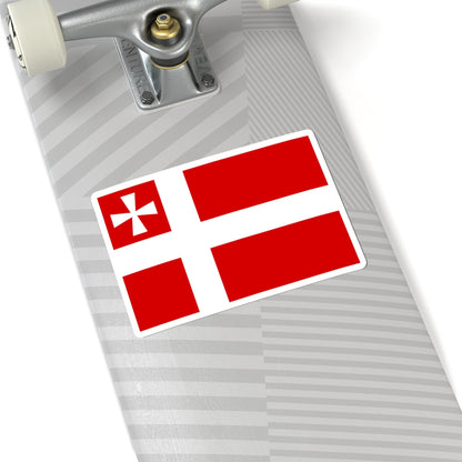 Flag of Volyn Oblast 3-2 (Ukraine) STICKER Vinyl Kiss-Cut Decal