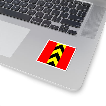 CHE Lebern Flag (Switzerland) STICKER Vinyl Kiss-Cut Decal