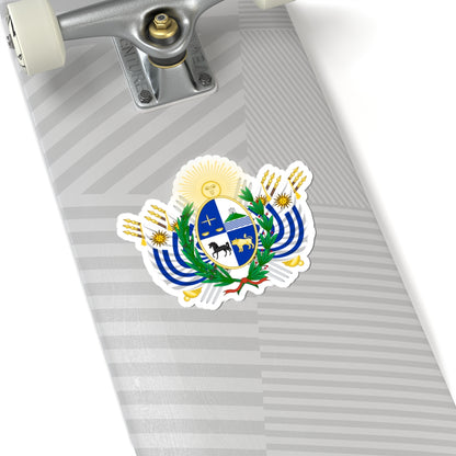 Coat of arms of Uruguay (1829-1908) - STICKER Vinyl Kiss-Cut Decal