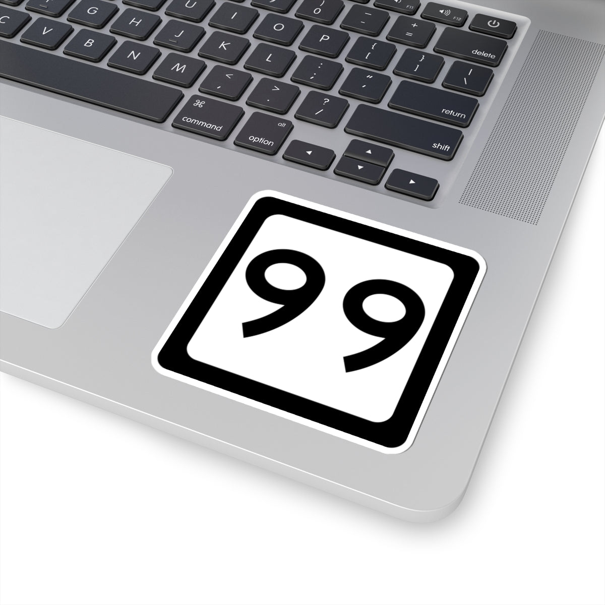 WV-99 (Virginia) (Road Sign) STICKER Vinyl Kiss-Cut Decal