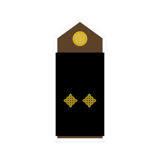 Army HRV OR 03 (Croatia) (Military Rank) STICKER Vinyl Kiss-Cut Decal