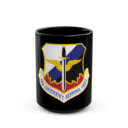 816th Contingency Response Group (U.S. Air Force) Black Coffee Mug-15oz-The Sticker Space