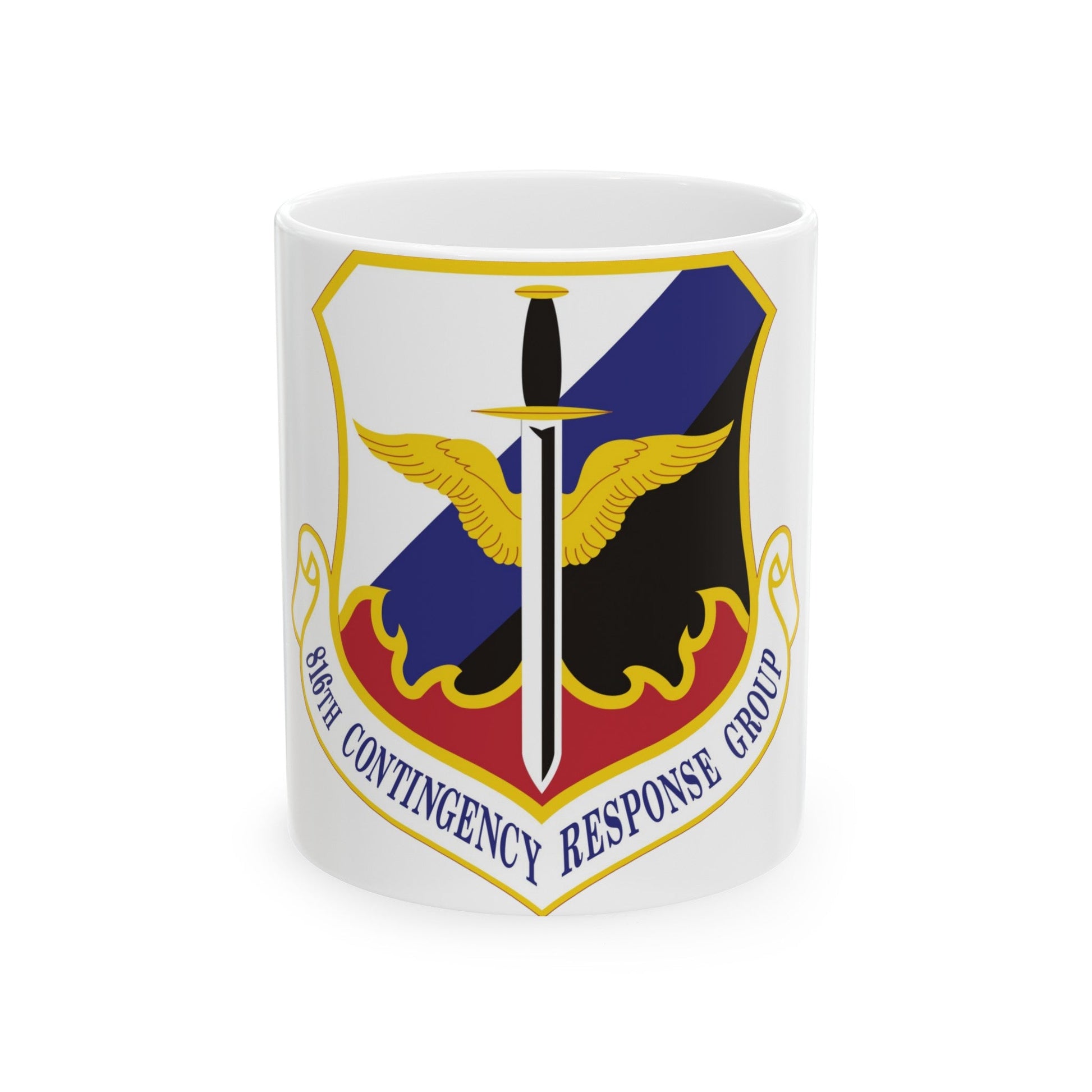 816th Contingency Response Group (U.S. Air Force) White Coffee Mug-11oz-The Sticker Space