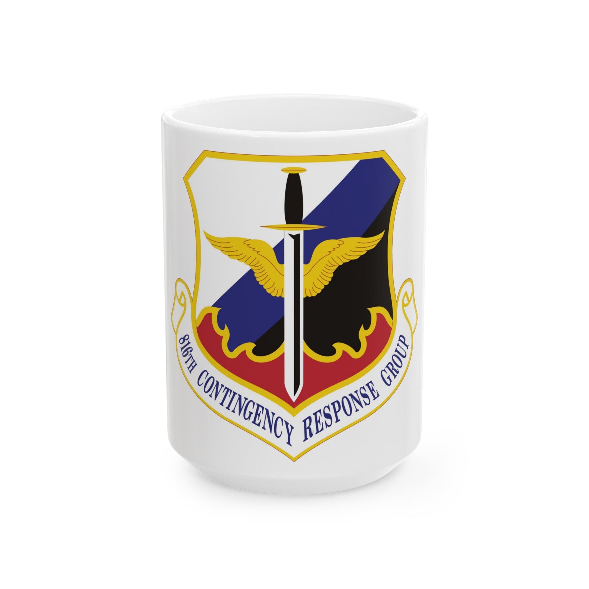 816th Contingency Response Group (U.S. Air Force) White Coffee Mug-15oz-The Sticker Space
